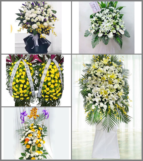 北京东城区龙潭街道绿景苑社区白事花篮预定